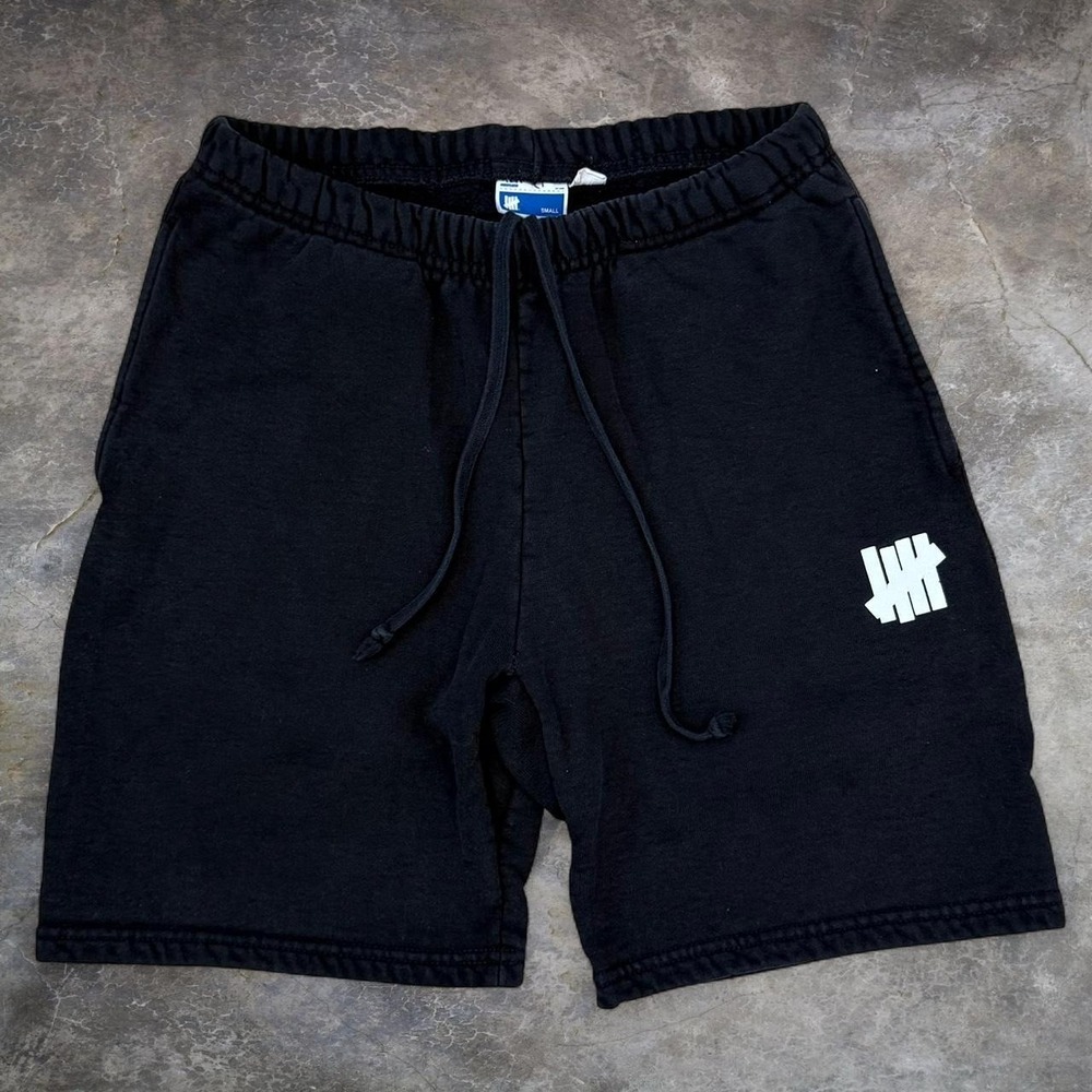 UNDFTD Heavyweight Black Shorts Men's Size Small Elastic Waist Drawstring Skater